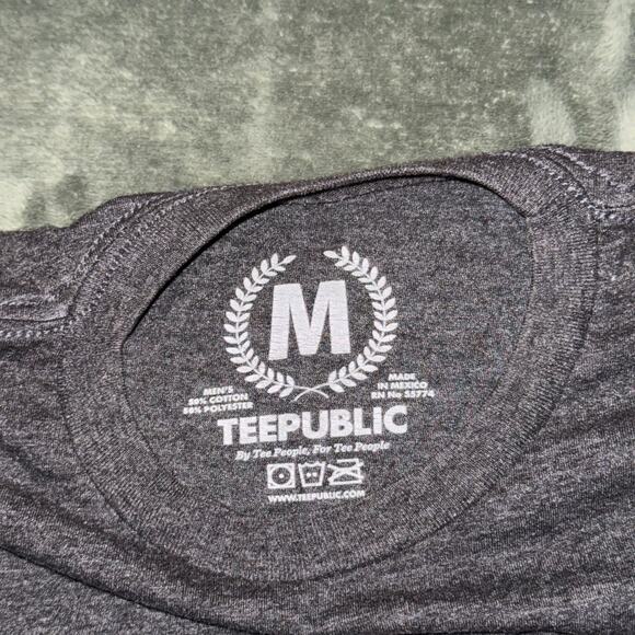 TeePublic Jigglypuff Pokemon Funny Graphic T-Shirt Adult Size Medium Novelty Tee - Picture 6 of 6